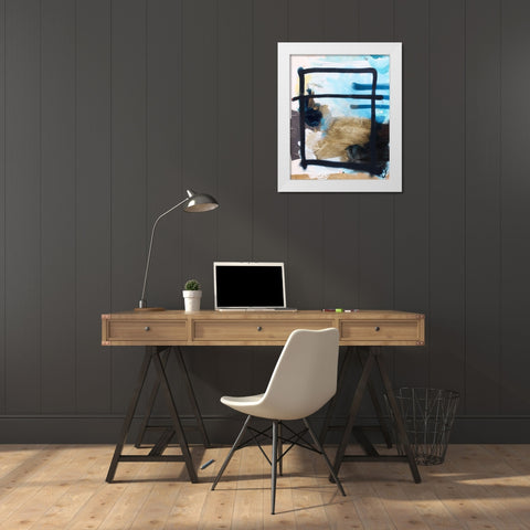There Is No Box I White Modern Wood Framed Art Print by Youngstrom, Kent