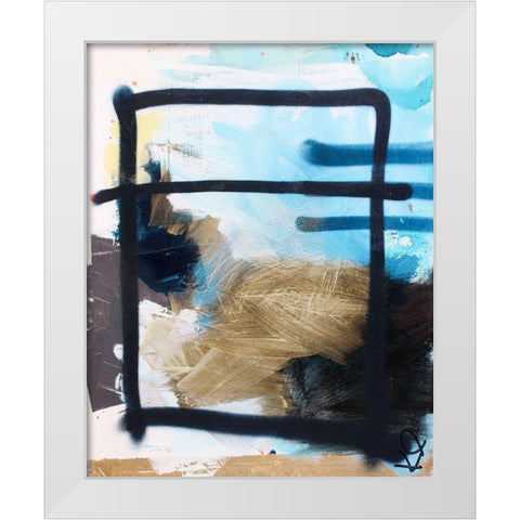 There Is No Box I White Modern Wood Framed Art Print by Youngstrom, Kent