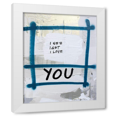 There Is No Box IV White Modern Wood Framed Art Print by Youngstrom, Kent