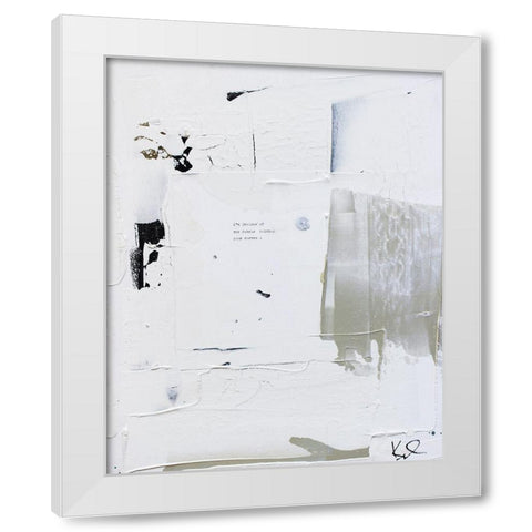 Beacon of Light III White Modern Wood Framed Art Print by Youngstrom, Kent