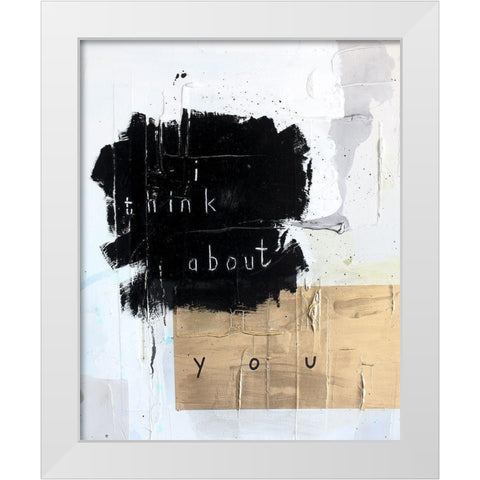 Beacon of Light V White Modern Wood Framed Art Print by Youngstrom, Kent