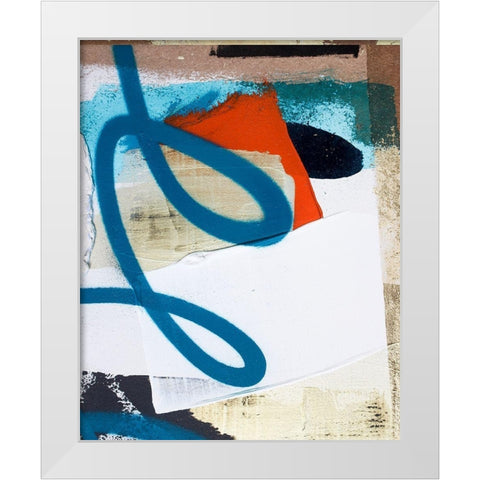Never Fails II White Modern Wood Framed Art Print by Youngstrom, Kent