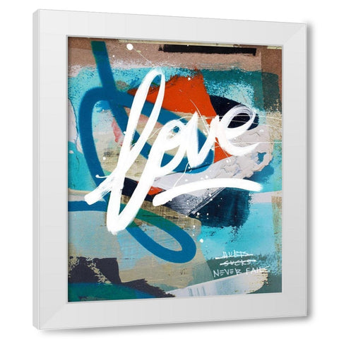 Never Fails V White Modern Wood Framed Art Print by Youngstrom, Kent