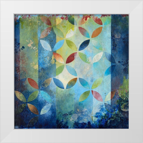 Comely + Courtly I White Modern Wood Framed Art Print by Robinson, Heather