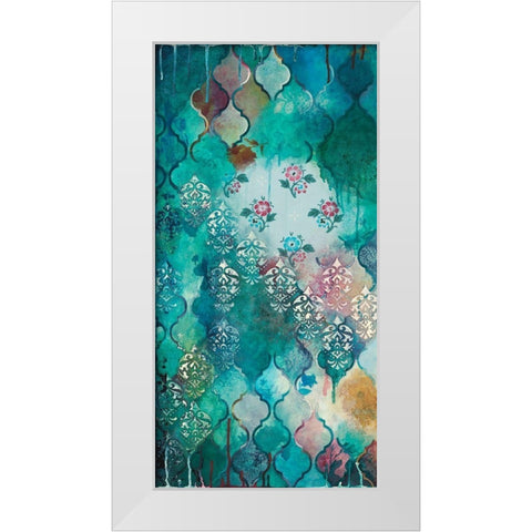Antique Ogees I White Modern Wood Framed Art Print by Robinson, Heather