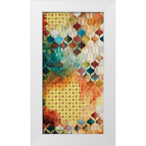 Nostalgic Geo I White Modern Wood Framed Art Print by Robinson, Heather