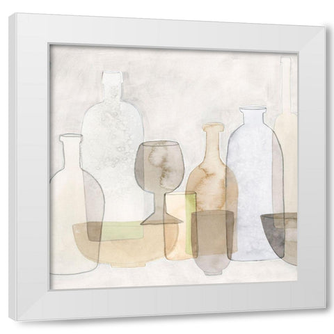 Found I White Modern Wood Framed Art Print by Popp, Grace