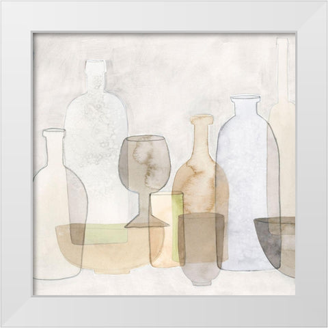 Found I White Modern Wood Framed Art Print by Popp, Grace