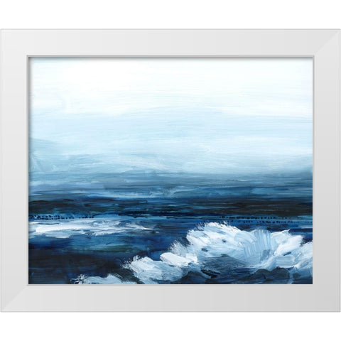 View from the Lighthouse II White Modern Wood Framed Art Print by Popp, Grace