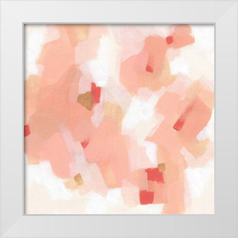 Dusk Lights II White Modern Wood Framed Art Print by Vess, June Erica