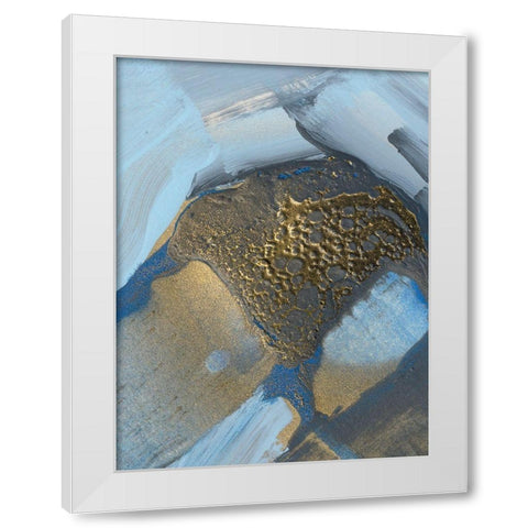 Mesmerize II White Modern Wood Framed Art Print by Arbel, Lori