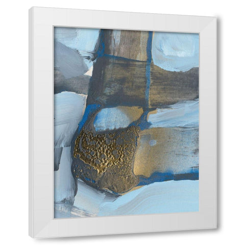 Mesmerize III White Modern Wood Framed Art Print by Arbel, Lori