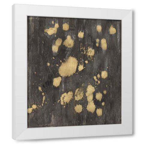 Celestial Downpour White Modern Wood Framed Art Print by Arbel, Lori