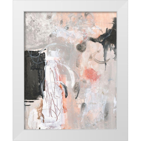 Sweet and Light II White Modern Wood Framed Art Print by Combs, Joyce