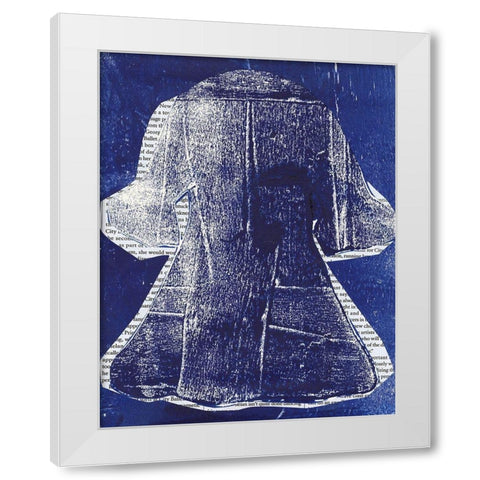 Angelica White Modern Wood Framed Art Print by Combs, Joyce