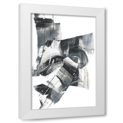 Fiesta Collage I White Modern Wood Framed Art Print by Combs, Joyce