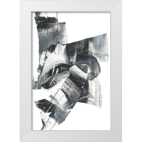 Fiesta Collage I White Modern Wood Framed Art Print by Combs, Joyce