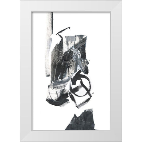 Fiesta Collage II White Modern Wood Framed Art Print by Combs, Joyce