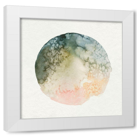Cosmic View I White Modern Wood Framed Art Print by Caroline, Emma