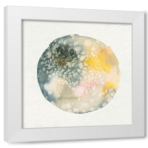 Cosmic View II White Modern Wood Framed Art Print by Caroline, Emma