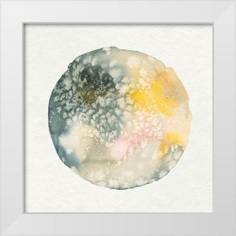 Cosmic View II White Modern Wood Framed Art Print by Caroline, Emma