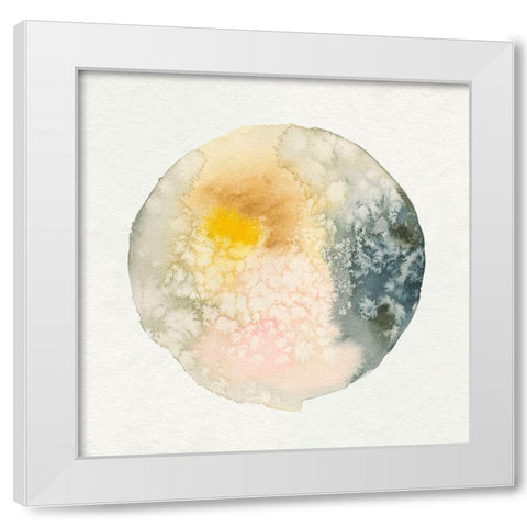 Cosmic View III White Modern Wood Framed Art Print by Caroline, Emma