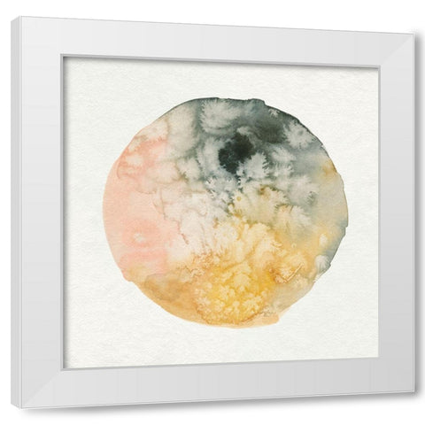 Cosmic View IV White Modern Wood Framed Art Print by Caroline, Emma