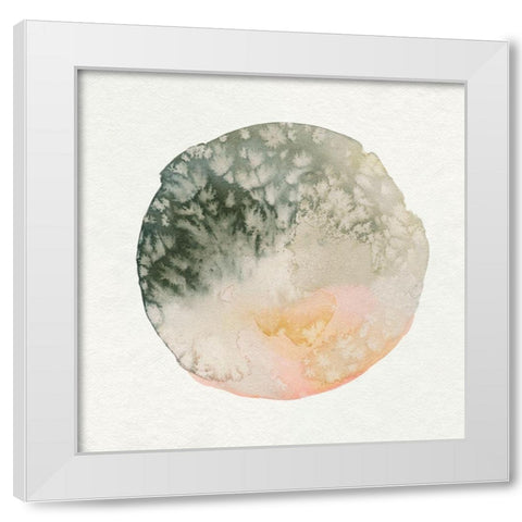 Cosmic View V White Modern Wood Framed Art Print by Caroline, Emma