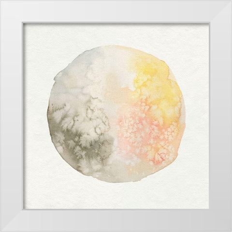 Cosmic View VI White Modern Wood Framed Art Print by Caroline, Emma