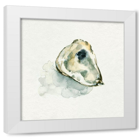Old Salt Shell II White Modern Wood Framed Art Print by Caroline, Emma