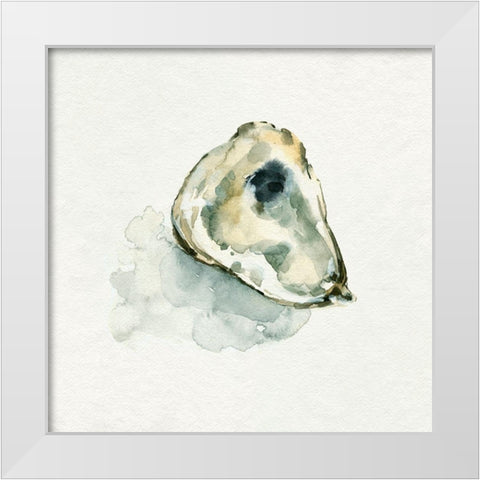 Old Salt Shell II White Modern Wood Framed Art Print by Caroline, Emma