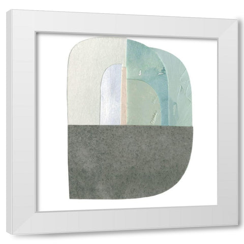 Morningtide IV White Modern Wood Framed Art Print by Caroline, Emma