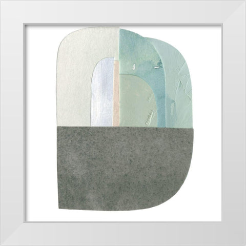 Morningtide IV White Modern Wood Framed Art Print by Caroline, Emma