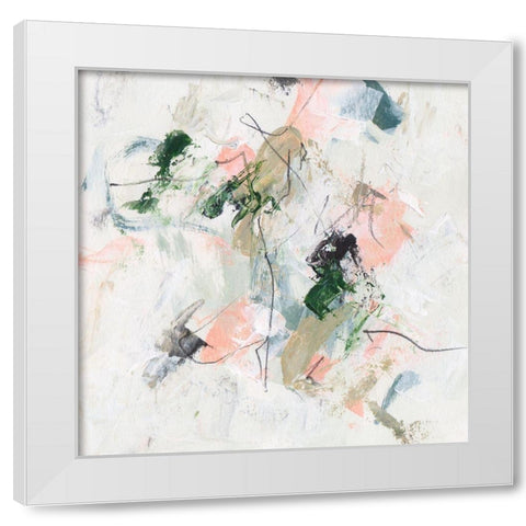 Approaching Spring I White Modern Wood Framed Art Print by Wang, Melissa