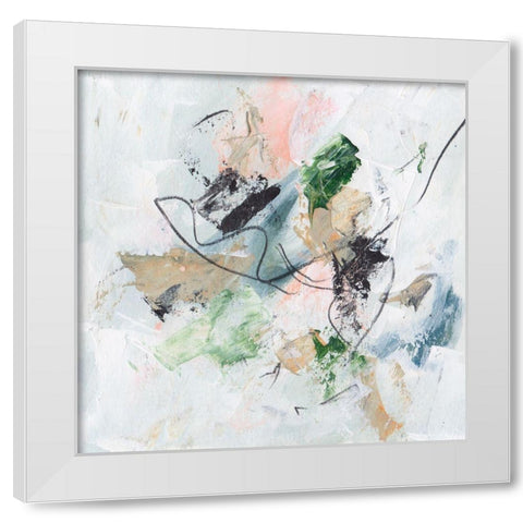 Approaching Spring III White Modern Wood Framed Art Print by Wang, Melissa