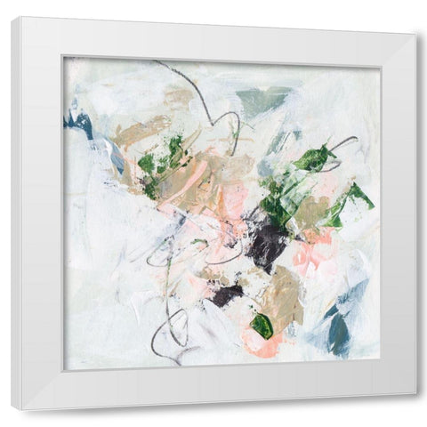 Approaching Spring IV White Modern Wood Framed Art Print by Wang, Melissa