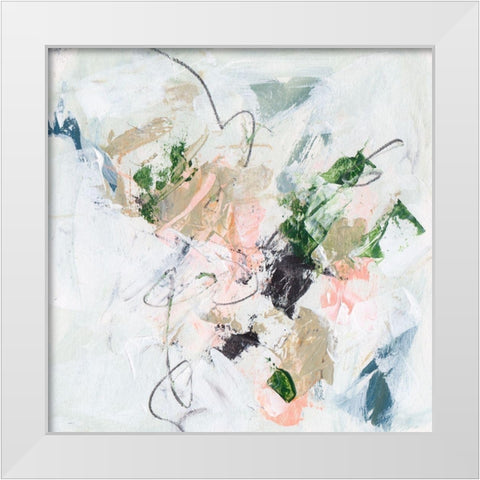 Approaching Spring IV White Modern Wood Framed Art Print by Wang, Melissa