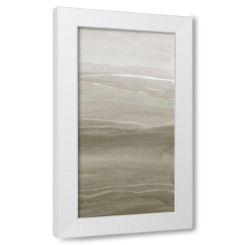 Foggy II White Modern Wood Framed Art Print by Ludwig, Alicia