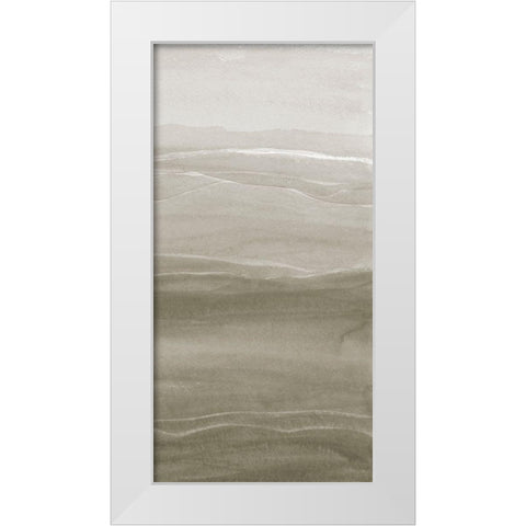 Foggy II White Modern Wood Framed Art Print by Ludwig, Alicia