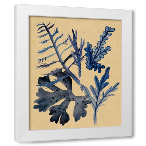 Underwater Forest II White Modern Wood Framed Art Print by Wang, Melissa