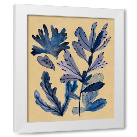 Underwater Forest III White Modern Wood Framed Art Print by Wang, Melissa