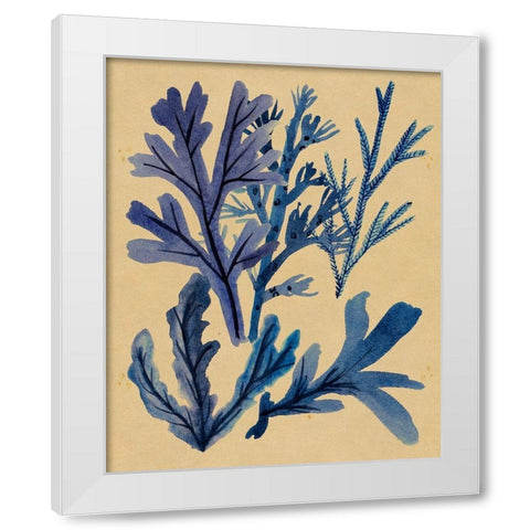 Underwater Forest IV White Modern Wood Framed Art Print by Wang, Melissa