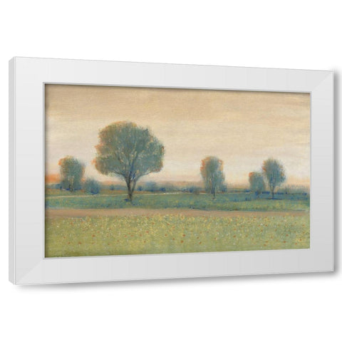 Path at Sunset I White Modern Wood Framed Art Print by OToole, Tim