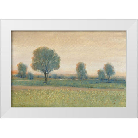 Path at Sunset I White Modern Wood Framed Art Print by OToole, Tim