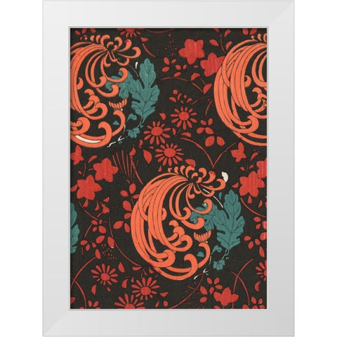 Japanese Graphic Design II White Modern Wood Framed Art Print by Furuya, Korin