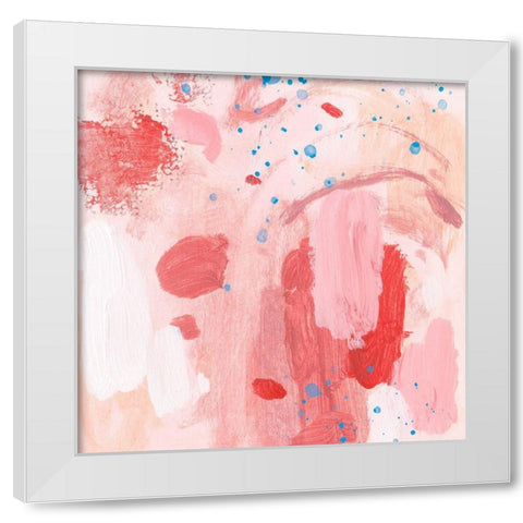 Pink Sky IV White Modern Wood Framed Art Print by Wang, Melissa