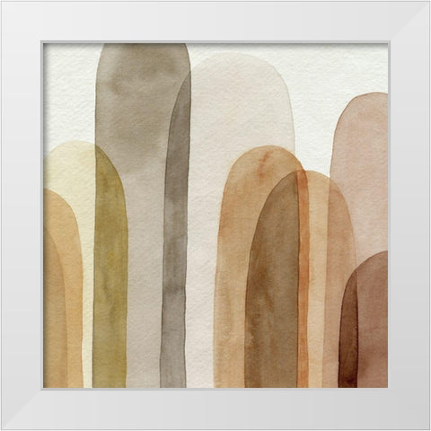 Desert Watercolor Arches II White Modern Wood Framed Art Print by Popp, Grace