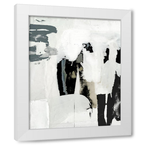 Broken Window I White Modern Wood Framed Art Print by Goldberger, Jennifer