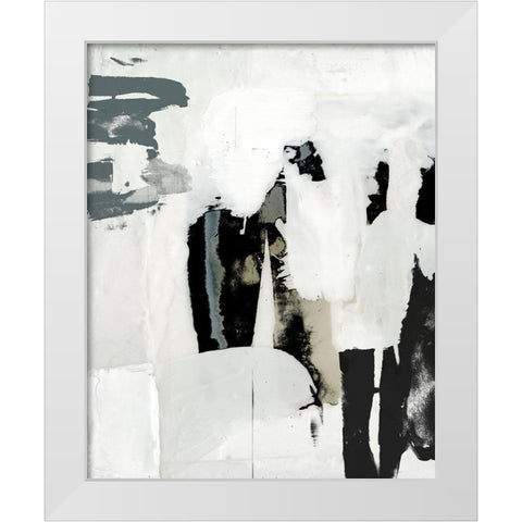 Broken Window I White Modern Wood Framed Art Print by Goldberger, Jennifer