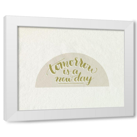 Daily Reminders II White Modern Wood Framed Art Print by Popp, Grace